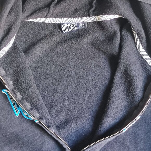 Volcom full zip hoodie boys size M black with graphic design - Picture 6 of 12